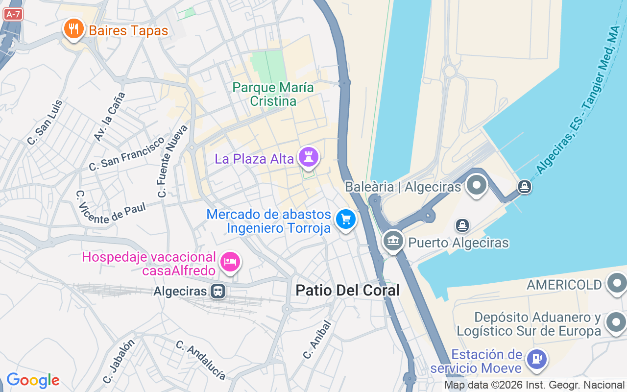 Gaes centro - Centro Auditivo GAES Algeciras Gral Castaños, C General Castaños 5, Algeciras 11201 (Cádiz)