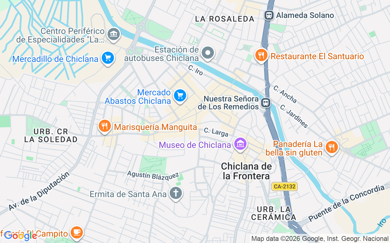 Gaes centro - GAES Chiclana, Constitución 8, Chiclana 11130 (Cádiz)