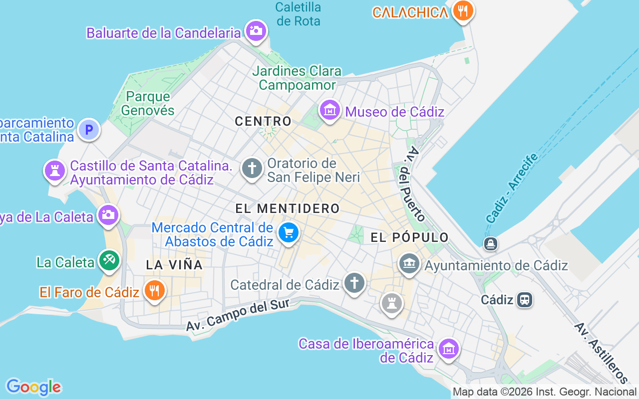Gaes centro - Centro Auditivo GAES Cádiz Museo, C Novena 1  Esquina, Cádiz 11001 (Cádiz)