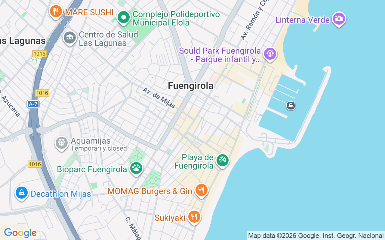 Gaes centro - GAES Fuengirola Condes de San Isidro, Av. Condes De San Isidro 6, Fuengirola 29640 (Málaga)