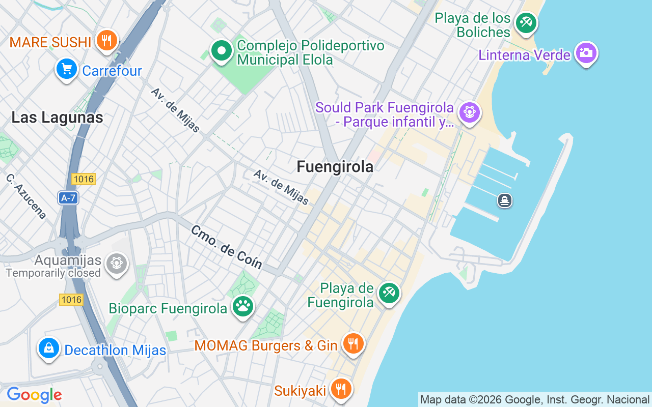 Gaes centro - GAES Fuengirola Hermanos Pinzón, Calle Hermanos Pinzón, 4, Edificio Florida II, Bajo 3, Fuengirola 29640 (Málaga)