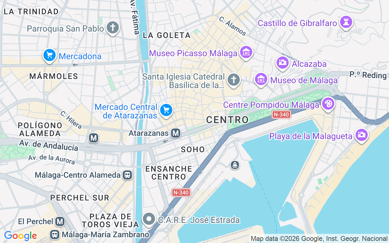 Gaes centro - Centro auditivo GAES Málaga Alameda Principal, Calle Alameda Principal, 8, Málaga 29005 (Málaga)