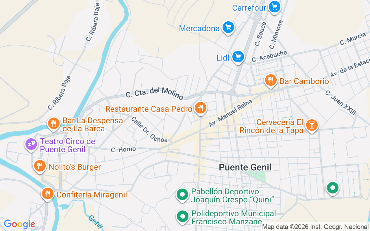 Gaes centro - GAES Puente Genil, C Parejo Y Cañero S/N, Puente Genil 14500 (Córdoba)