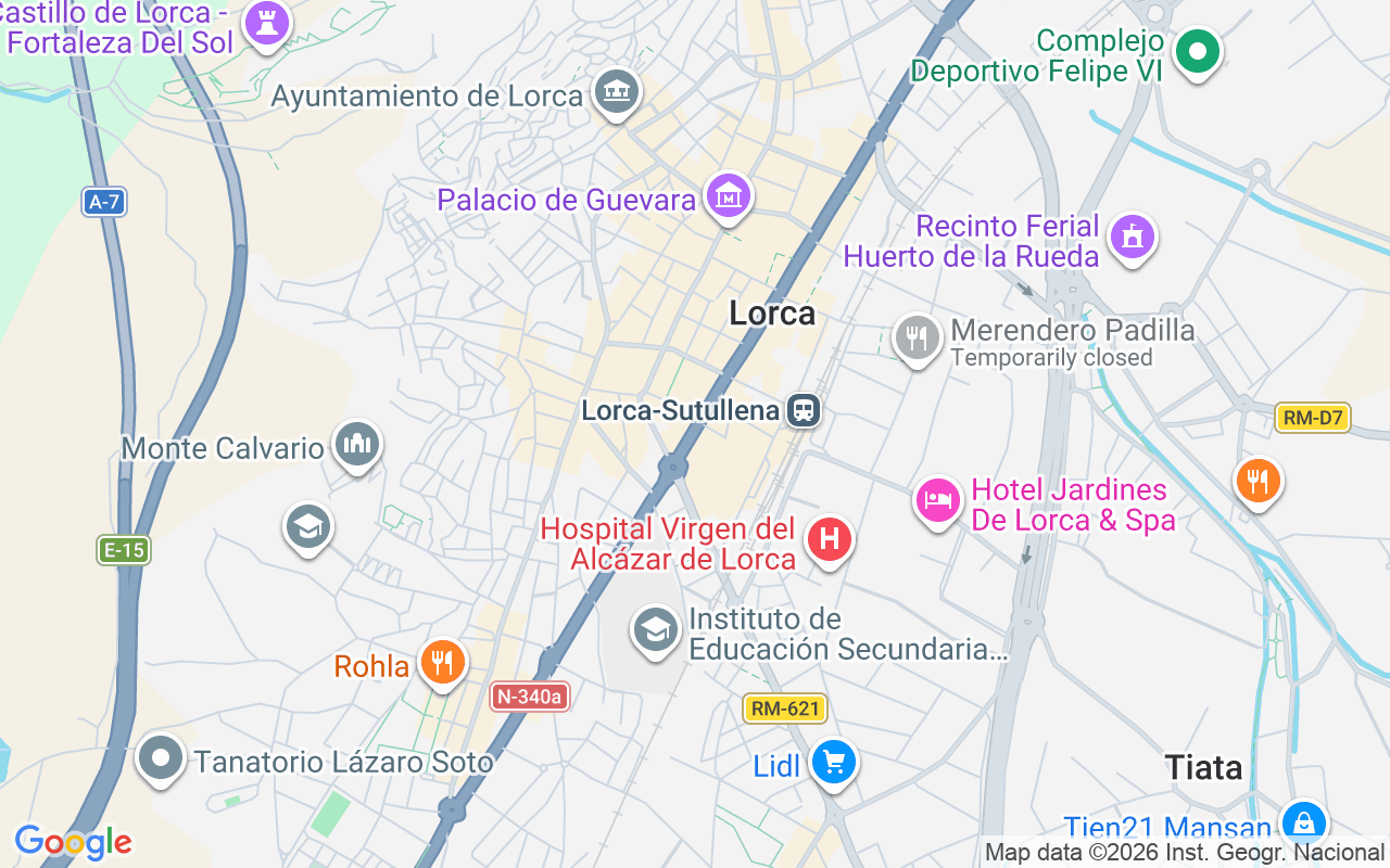Gaes centro - GAES Lorca Sutullena, Av. Juan Carlos I 6, Lorca 30800 (Murcia)
