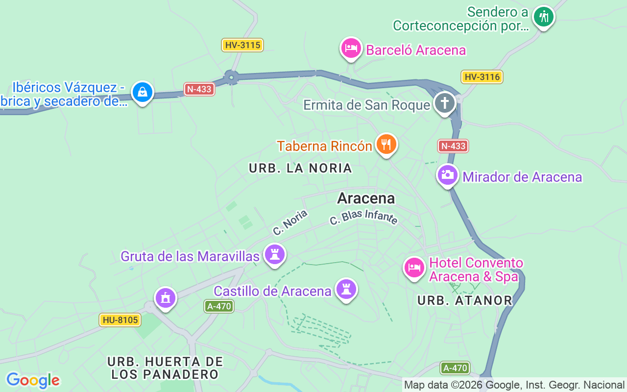 Gaes centro - Centro Auditivo GAES Aracena, Avenida Gran Vía 2, Aracena 21200 (Huelva)