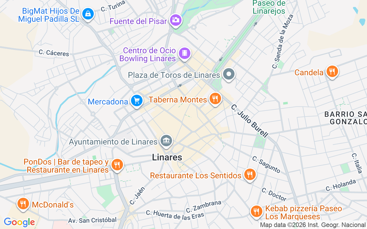 Gaes centro - Centro Auditivo GAES Linares, C/ Corredera de San Marcos, 5, Linares 23700 (Jaén)