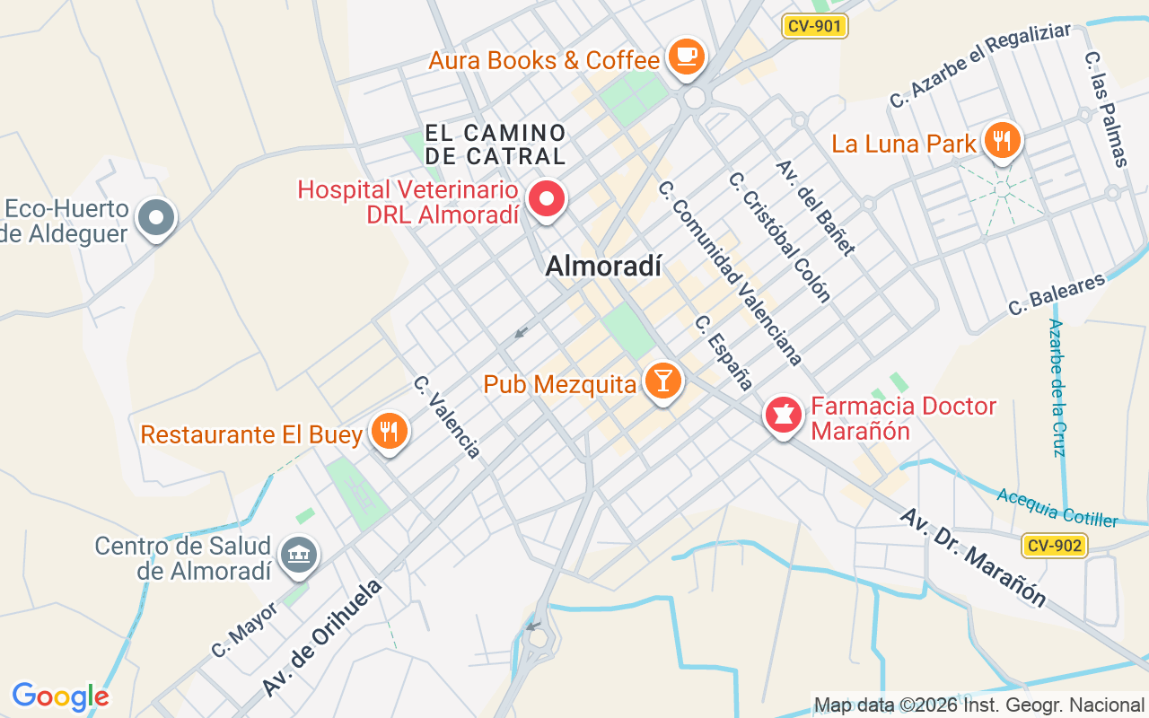 Gaes centro - Centro Auditivo GAES Almoradi, C Virgen del Rosario,  4, Almoradi 03160 (Alicante)