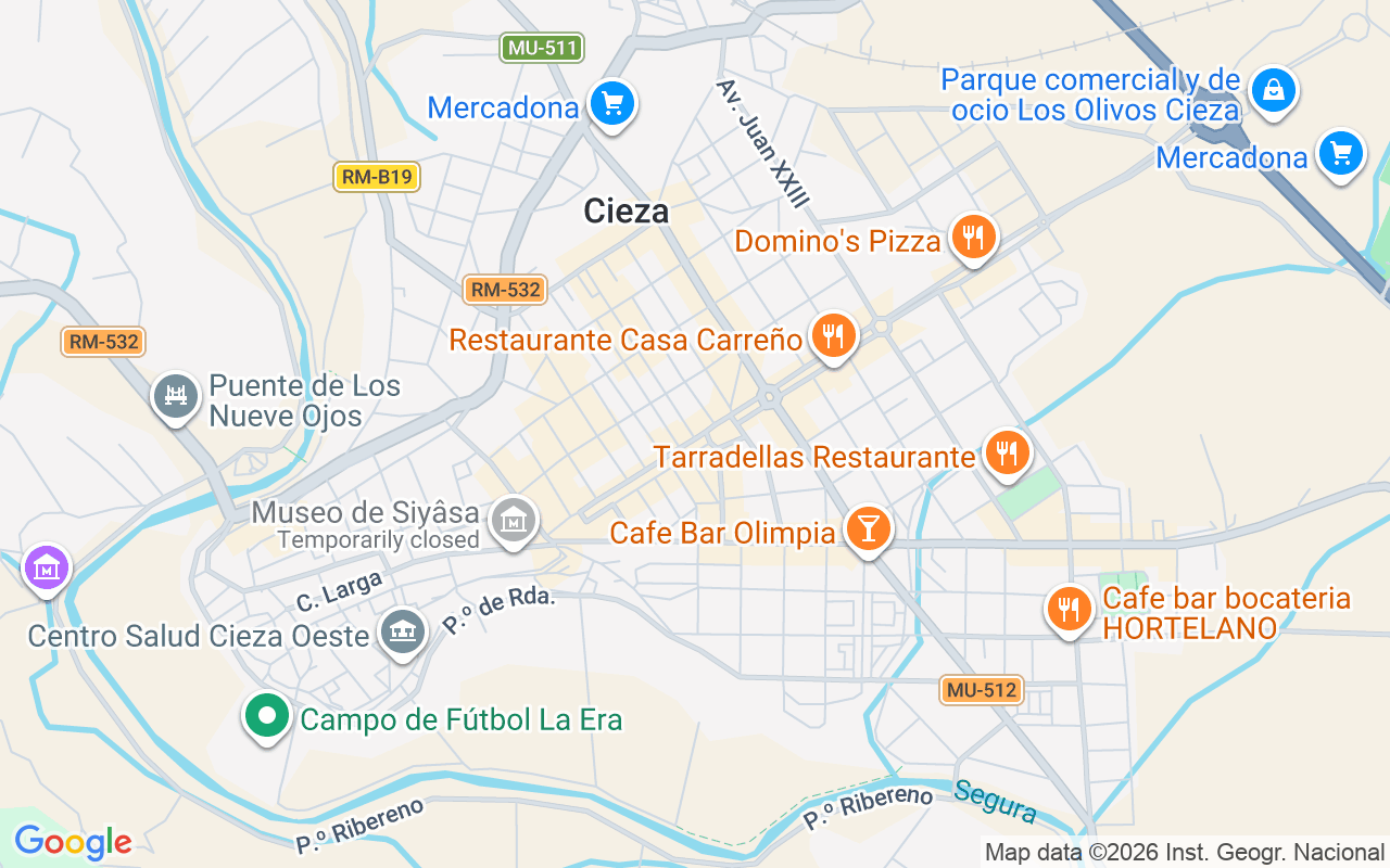 Gaes centro - Centro auditivo GAES Cieza, C Paseo 53, Cieza 30530 (Murcia)