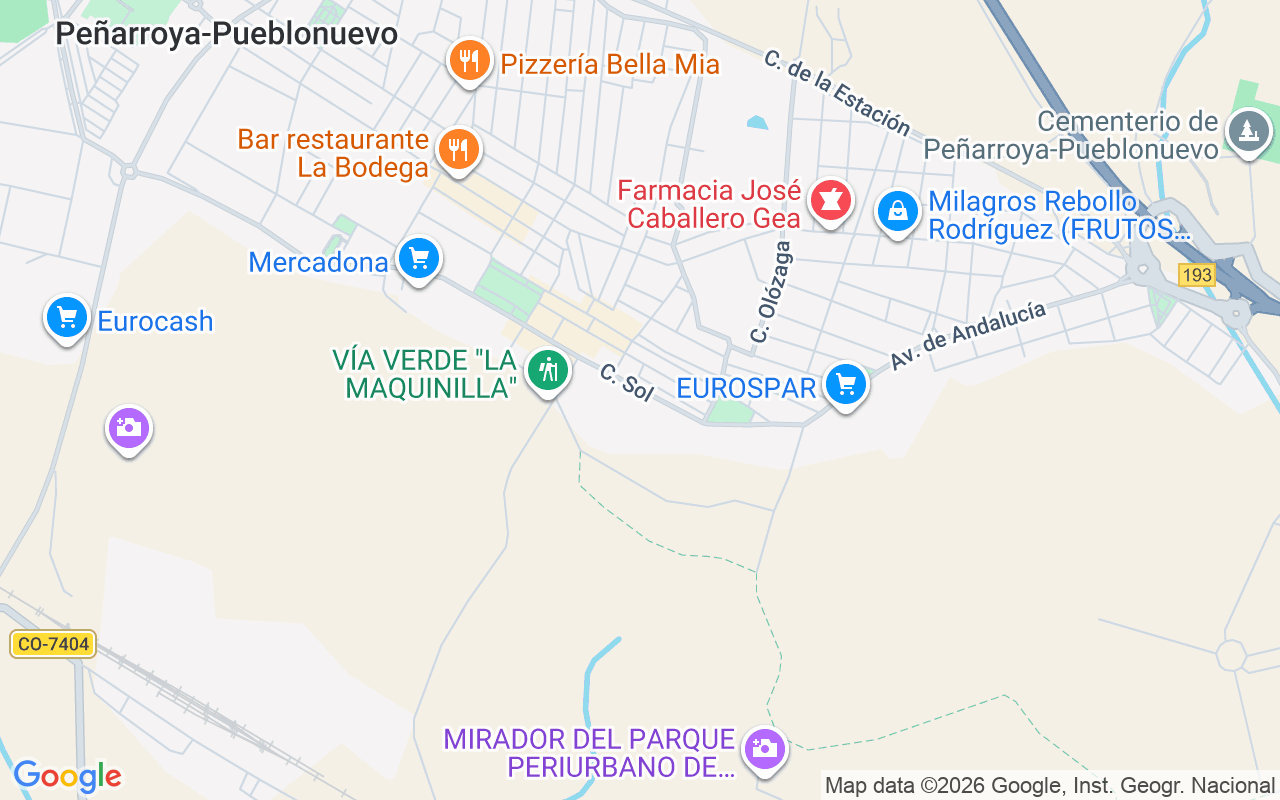 Gaes centro - GAES Peñarroya, C Sol 20, Peñarroya Pueblonuevo 14200 (Córdoba)