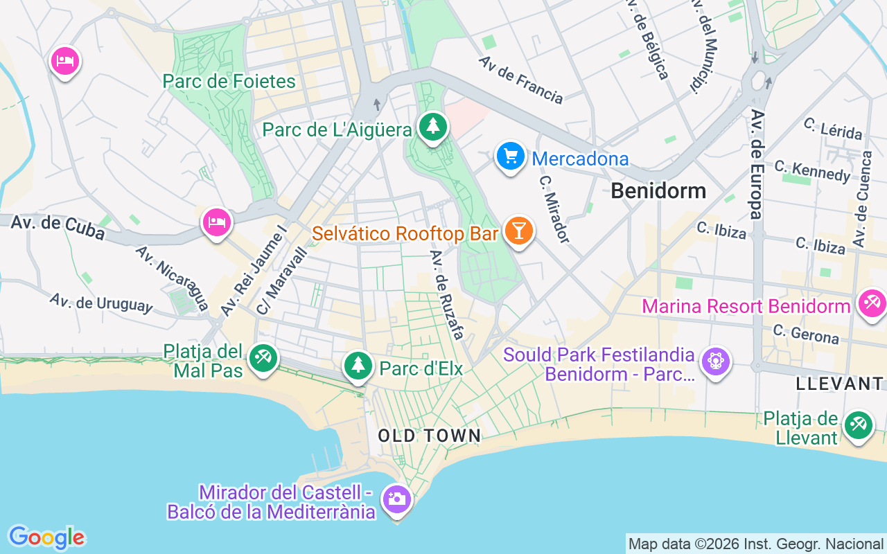Gaes centro - Centro Auditivo GAES Benidorm, Pz Ss Mm Los Reyes De España (Esq.C/Rioja) 5, Benidorm 03501 (Alicante)