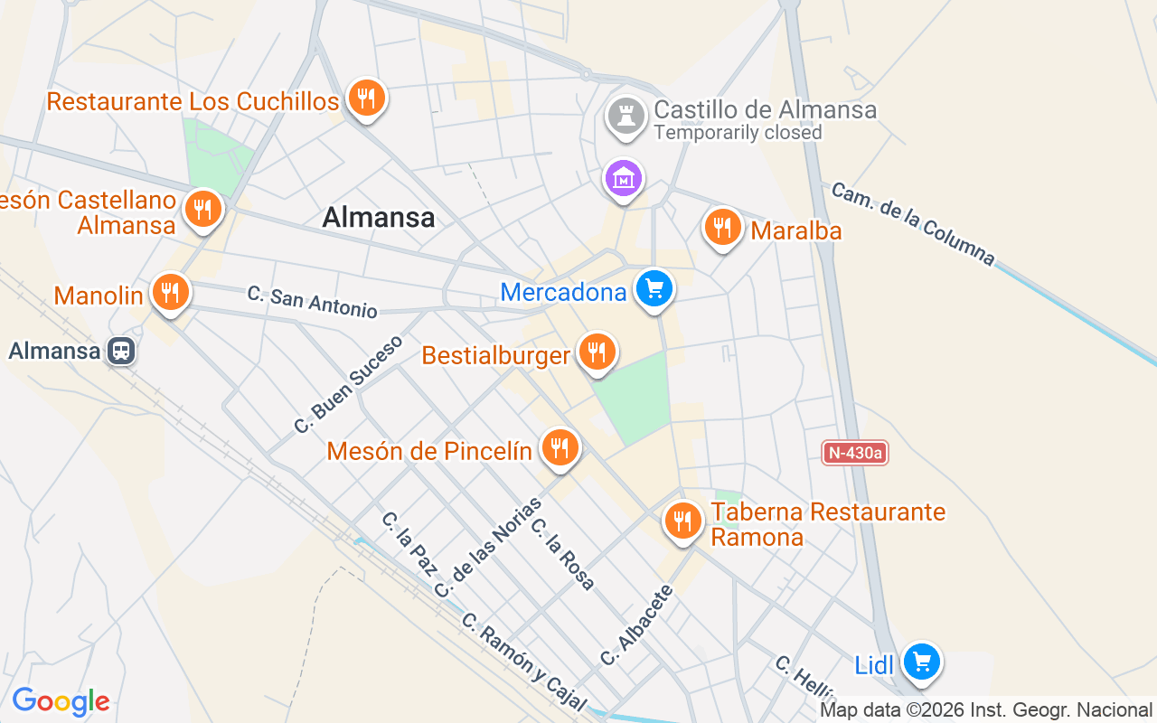 Gaes centro - GAES Almansa, C San Francisco 17, Almansa 02640 (Albacete)