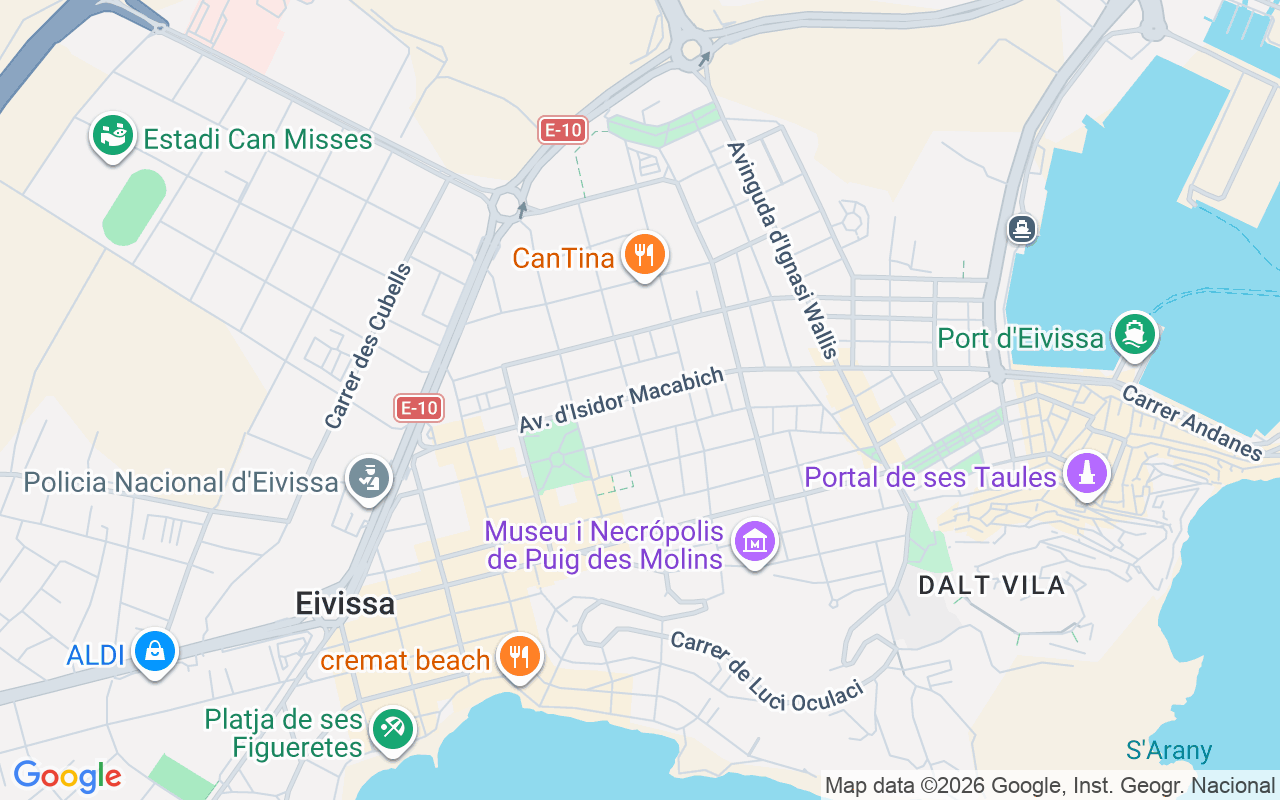 Gaes centro - GAES Eivisssa, C Bisbe Huix, 19, EIVISSA 07800 (Illes Balears)