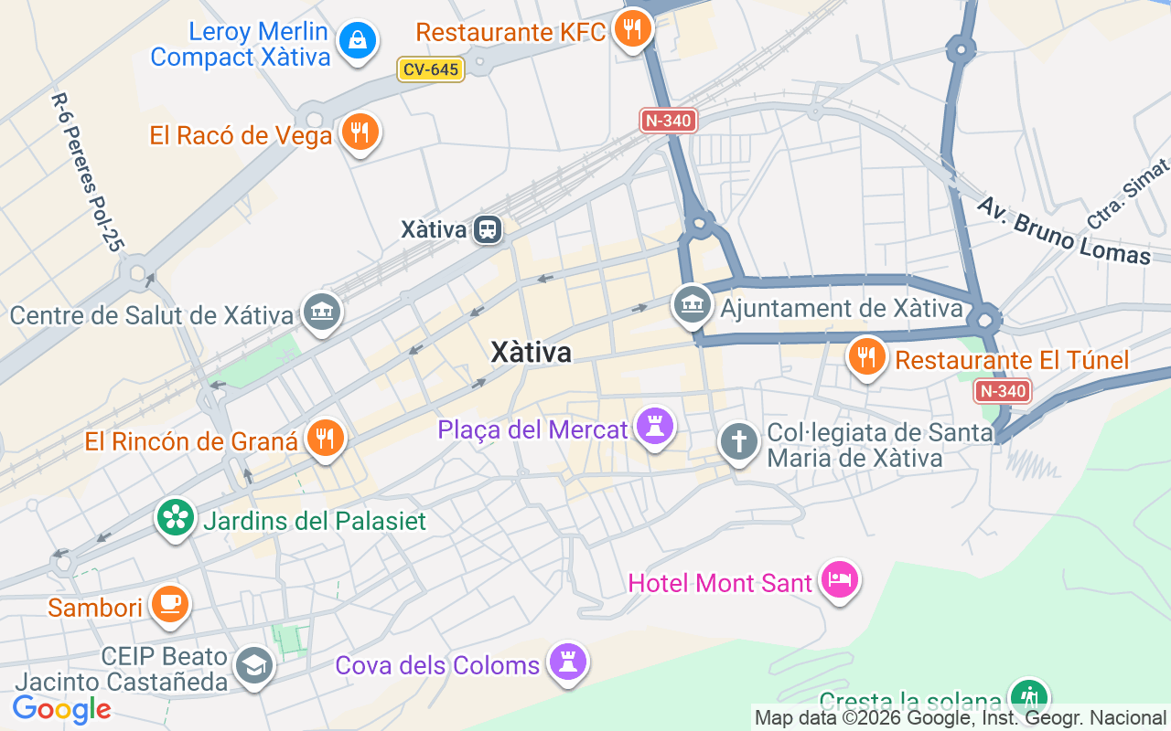Gaes centro - Centro auditivo GAES Xàtiva, Albareda Jaume I 36, Xàtiva 46800 (Valencia)