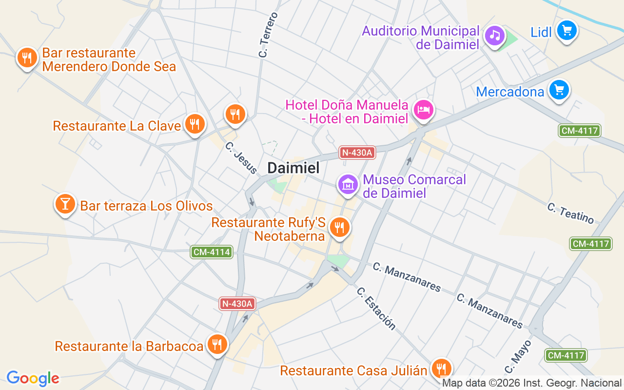 Gaes centro - GAES Daimiel, Plaza España 28, Daimiel 13250 (Ciudad Real)
