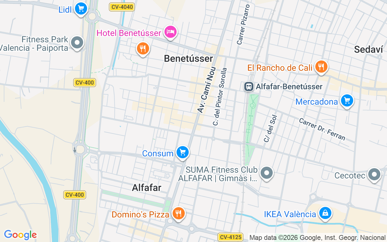 Gaes centro - Centro Auditivo GAES Benetuser Nou, Ctra Nou 126, Benetuser 46910 (Valencia)