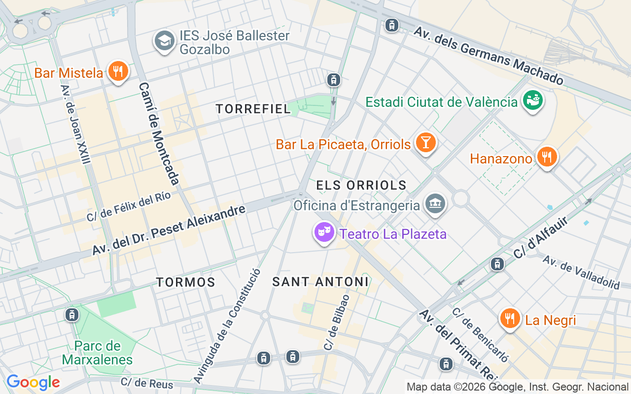 Gaes centro - Centro Auditivo GAES Valencia Primado Reig, C Primado Reig 5, Valencia 46019 (Valencia)