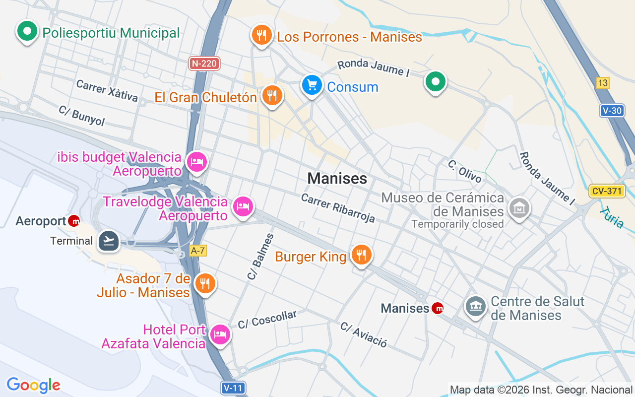 Gaes centro - Centro auditivo  GAES Manises, Calle Ribarroja 53, esc 1, bajos dcha, Manises 46940 (Valencia)