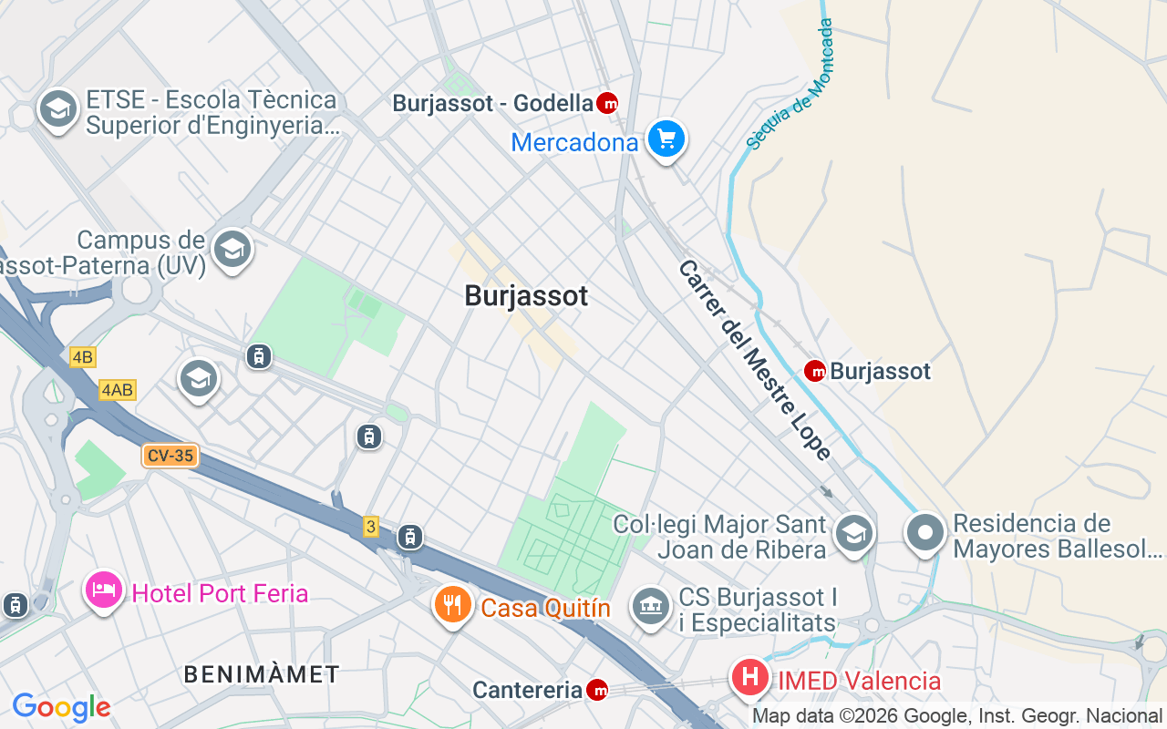 Gaes centro - Centro auditivo  GAES Burjassot, Ctra De Liria 2, Burjassot 46100 (Valencia)
