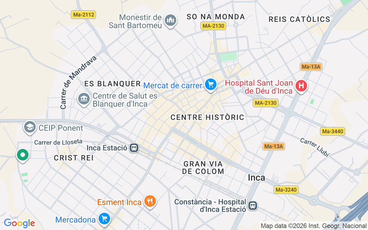 Gaes centro - GAES Inca, C Jaume Armengol 72, Inca 07300 (Illes Balears)