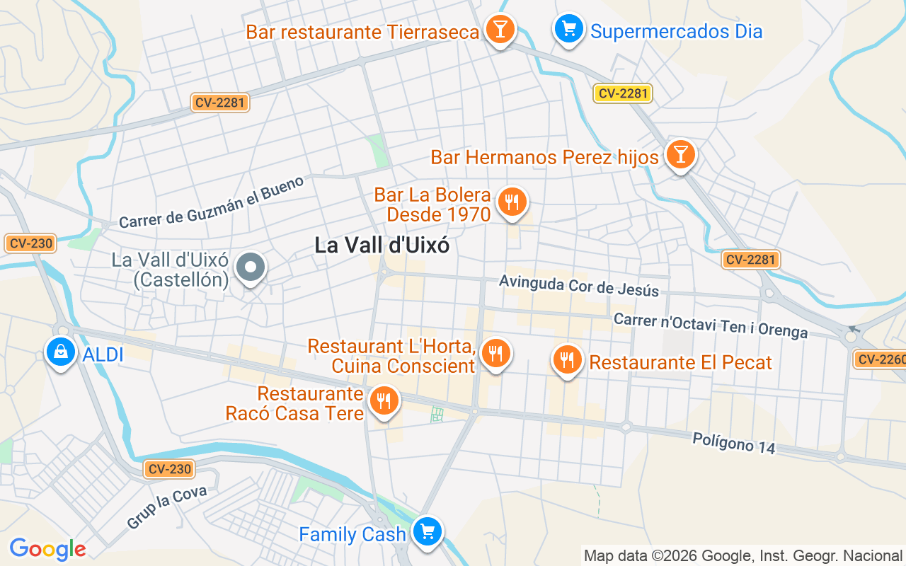 Gaes centro - Centro Auditivo GAES La Vall D'Uixo, Avda Corazon De Jesus 20, La Vall D'Uixo 12600 (Castellón/Castelló)