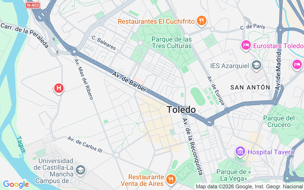 Gaes centro - Centro Auditivo GAES Toledo Barber, Avda. Barber 31, Toledo 45004 (Toledo)