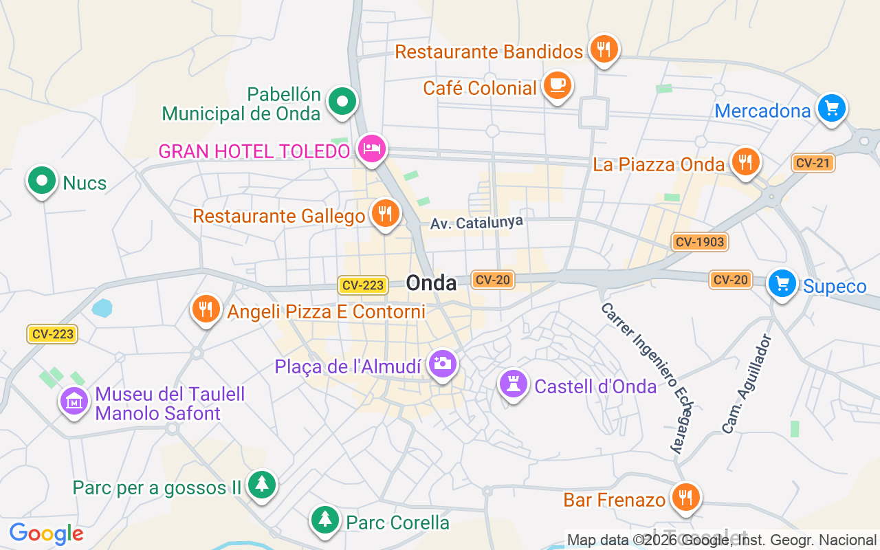 Gaes centro - Centro auditivo GAES Onda, Avda Pais Valencià. 50, Onda 12200 (Castelló)