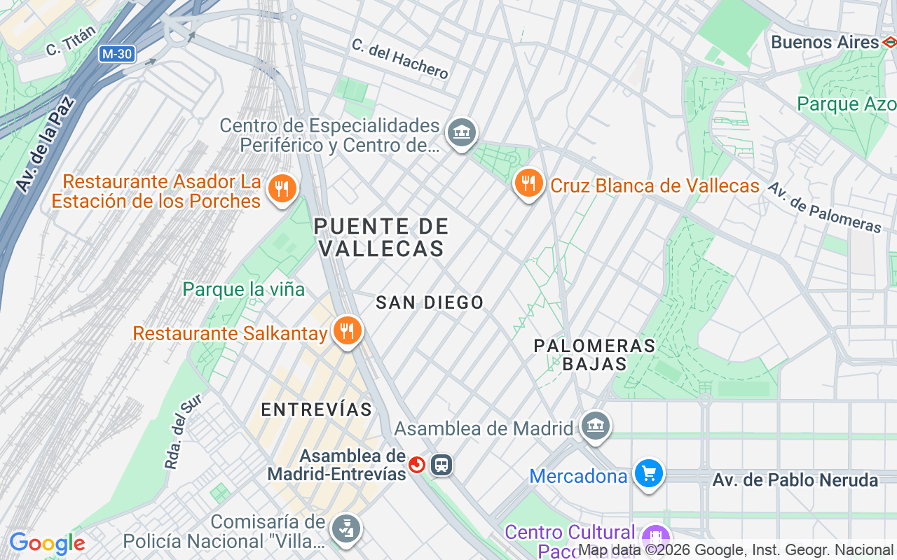 Gaes centro - Centro Auditivo GAES Madrid Entrevías, Av San Diego 112, Madrid 28053 (Madrid)