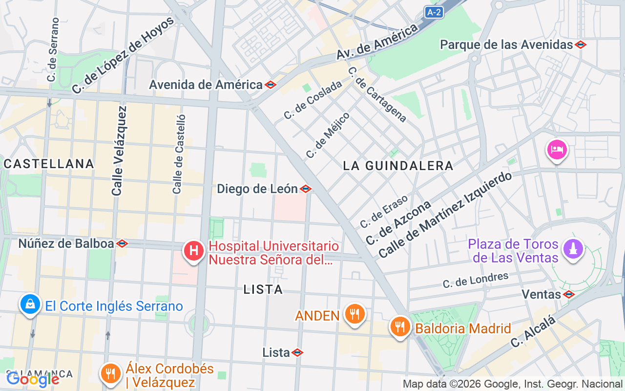 Gaes centro - Centro auditivo GAES Madrid Conde de Peñalver, Conde De Peñalver 96, Madrid 28006 (Madrid)