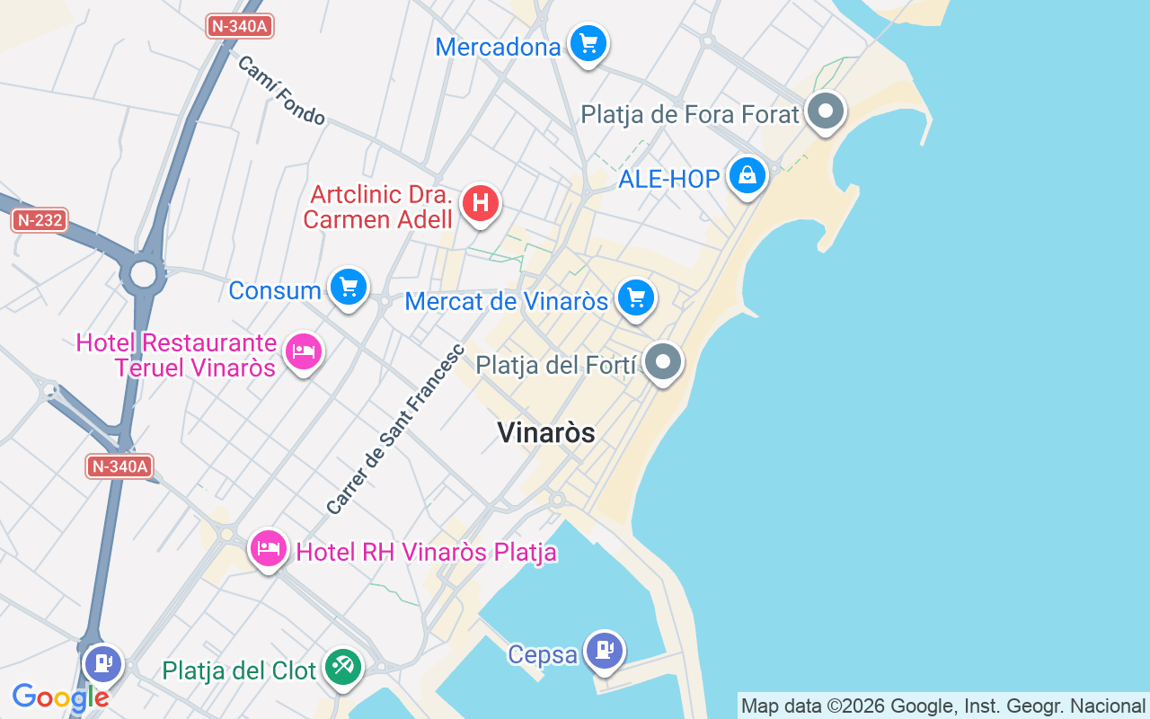 Gaes centro - Centro auditivo GAES Vinaròs, C Socorro 45, Vinaros 12500 (Castellón/Castelló)