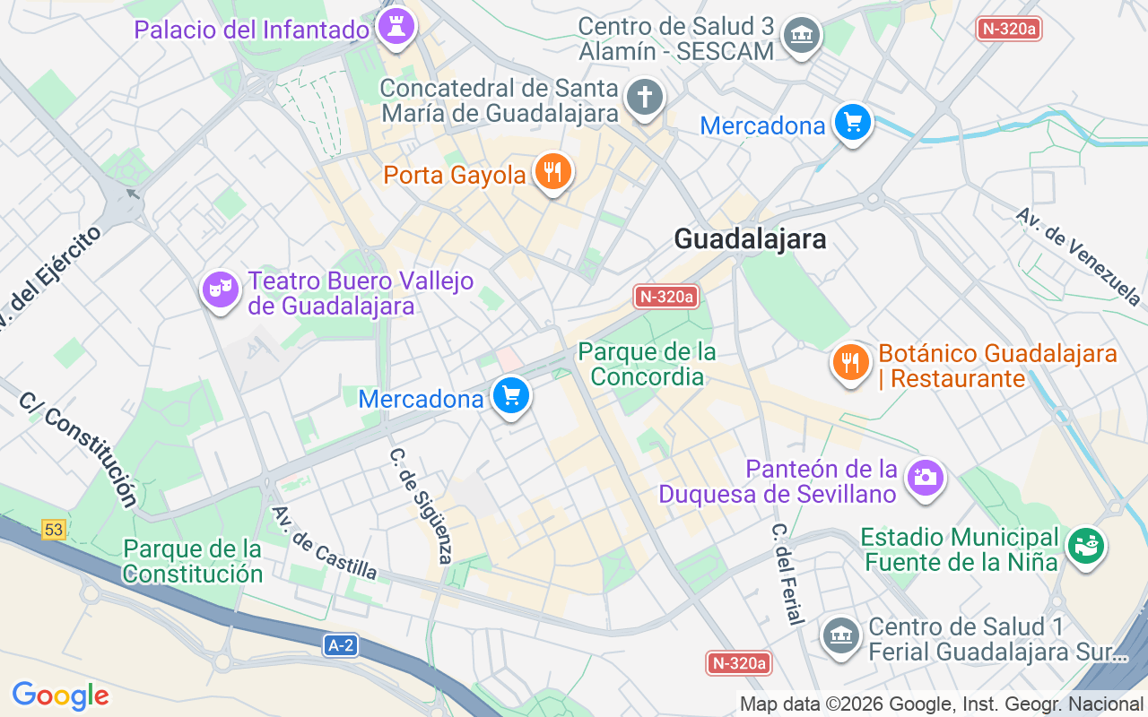Gaes centro - Centro auditivo GAES Guadalajara Virgen, Virgen Del Amparo 1, Guadalajara 19001 (Guadalajara)