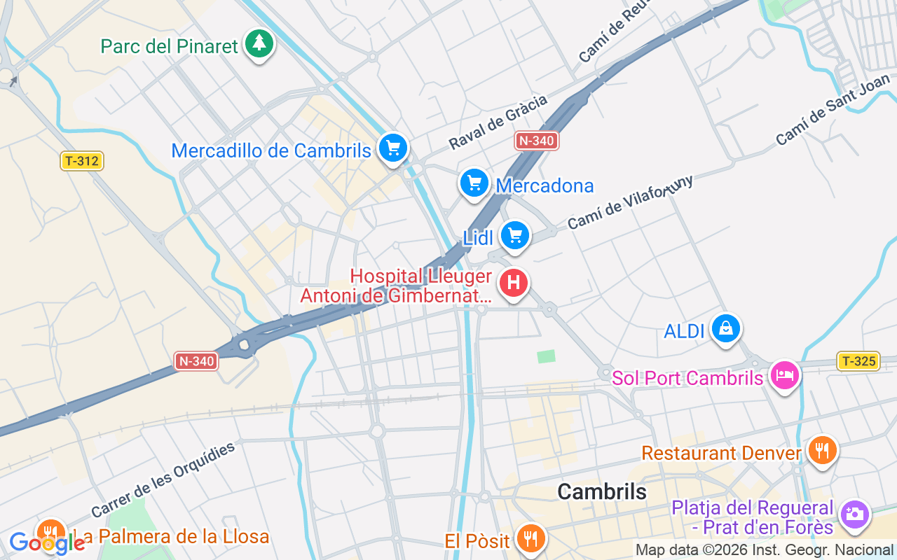 Gaes centro - Centro auditivo GAES Cambrils, Calle Roger de Lluria, 8, Cambrils 43850 (Tarragona)