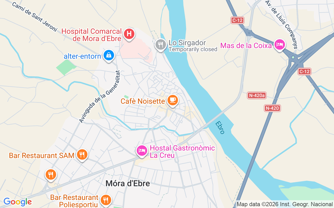 Gaes centro - Centro auditivo GAES Mora D'Ebre, Calle Santa Madrona 6, Mora D'Ebre 43740 (Tarragona)