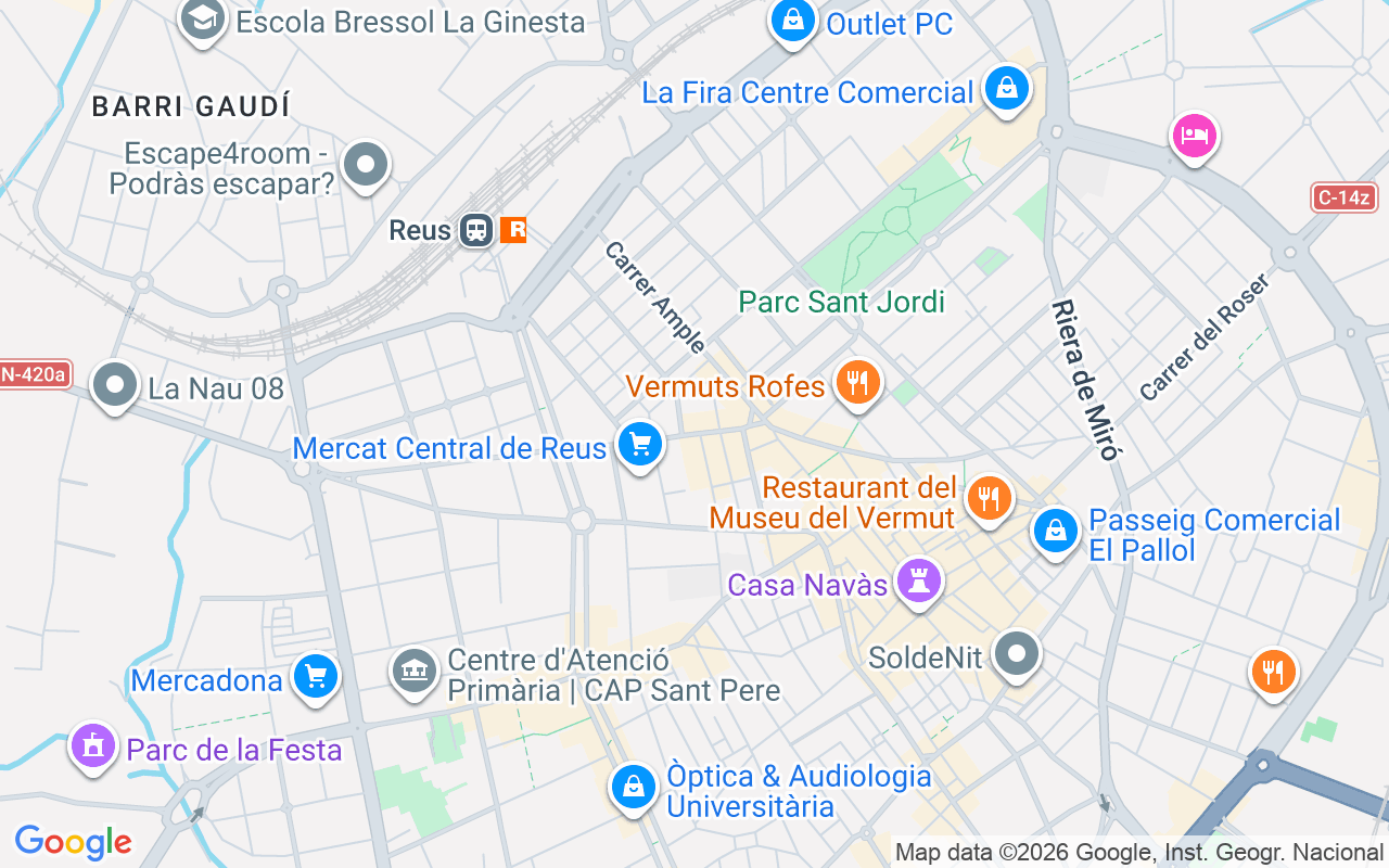 Gaes centro - Centro auditivo  GAES Reus Prat de la Riba, Av. Prat De La Riba 13, Reus 43205 (Tarragona)