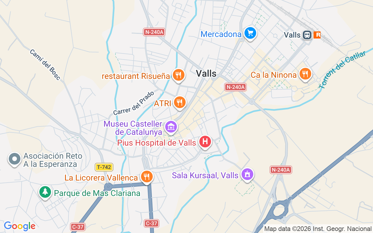 Gaes centro - Centro auditivo GAES Valls, C De La Cort 47, Valls 43800 (Tarragona)