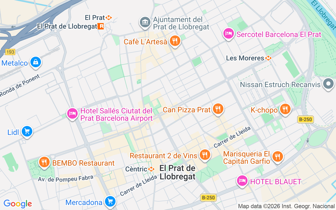 Gaes centro - Centro auditivo GAES El Prat De Llobregat, Av Verge Montserrat 112 LOCAL, El Prat De Llobregat 08820 (Barcelona)