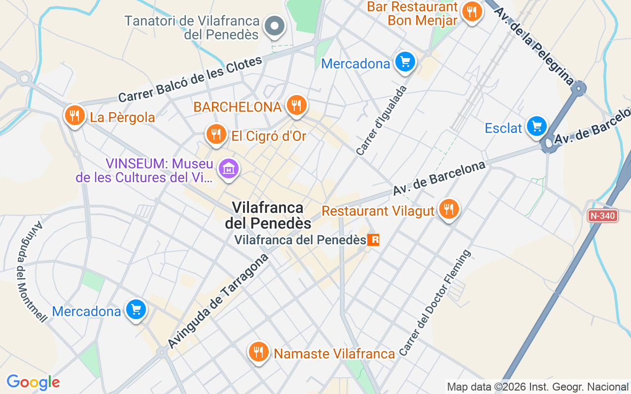 Gaes centro - Centro auditivo GAES Vilafranca, Carrer De La Parellada, 55, Vilafranca Del Penedès 08720 (Barcelona)