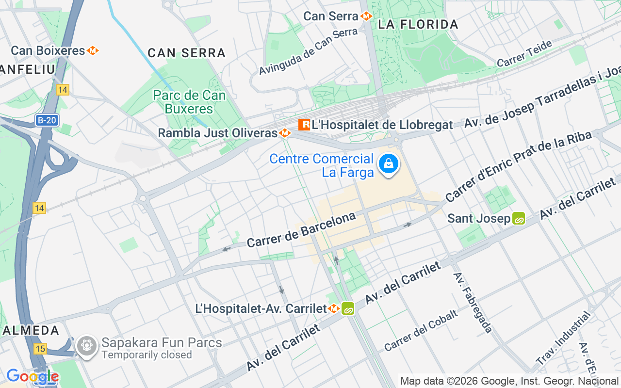Gaes centro - Centro auditivo GAES L'Hospitalet Oliveres, Rmbla. Just Oliveres 36, Hospitalet De Llobregat 08901 (Barcelona)