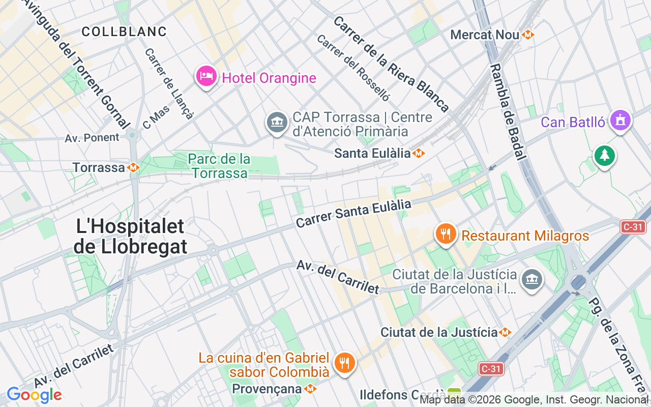 Gaes centro - Centro Auditivo GAES L'Hospitalet Santa Eulalia, C Santa Eulalia, 102, L'Hospitalet De Llobregat 08902 (Barcelona)