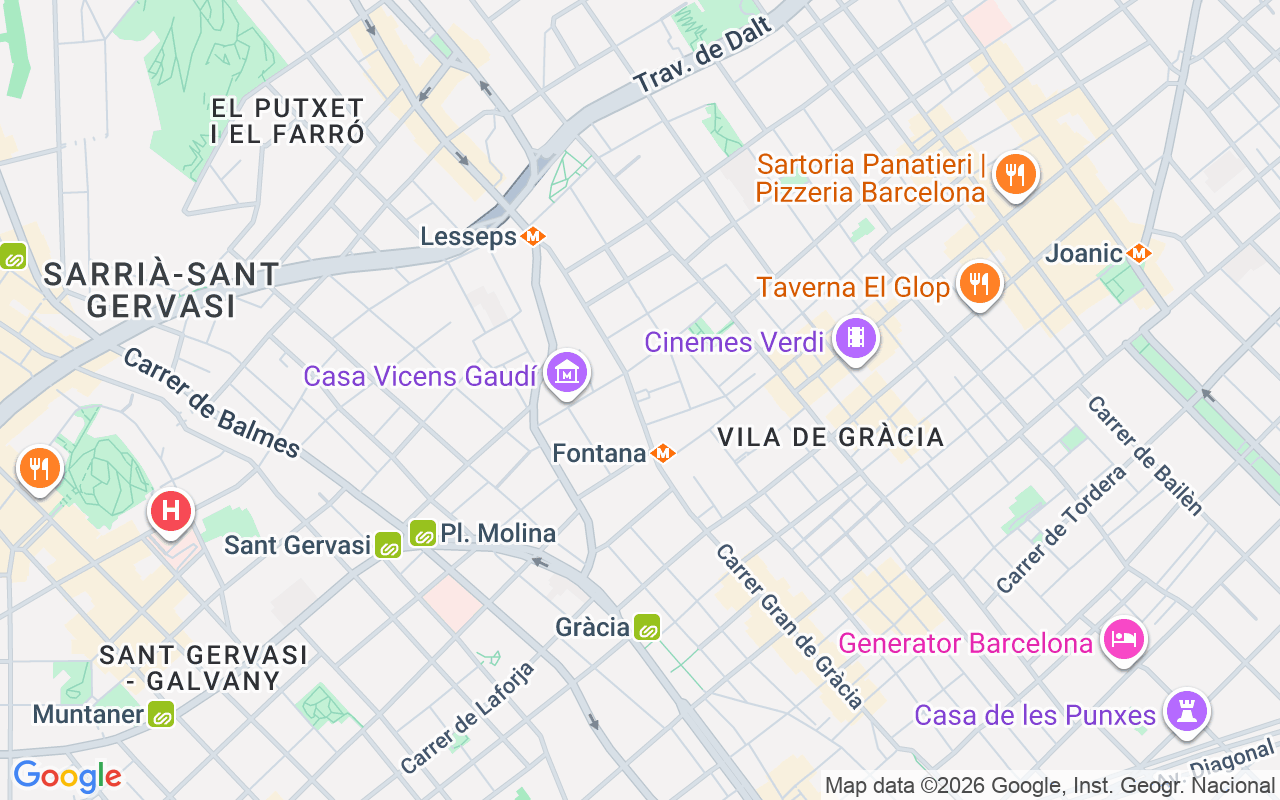 Gaes centro - Centro auditivo GAES Barcelona Gran de Gracia, C Gran De Gracia 196, Barcelona 08012 (Barcelona)