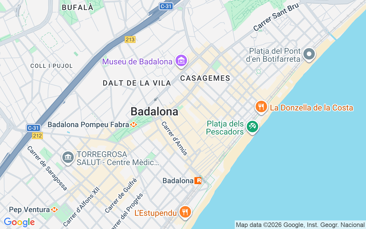 Gaes centro - Centro auditivo GAES Badalona Mar, Calle del Mar, 11, Badalona 08911 (Barcelona)