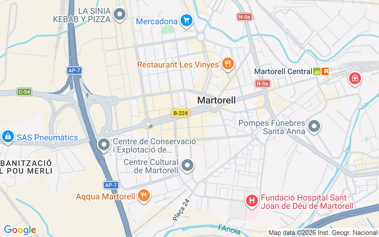 Gaes centro - Centro auditivo GAES Martorell, Joan Maragall 11, Martorell 08760 (Barcelona)