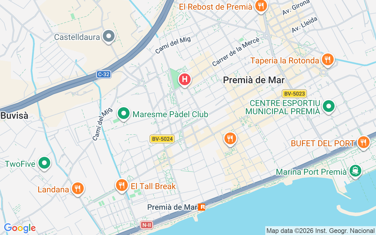 Gaes centro - Centro auditivo GAES Premià de Mar, C Mossèn Jacint Verdaguer,  51, Premià de Mar 08330 (Barcelona)
