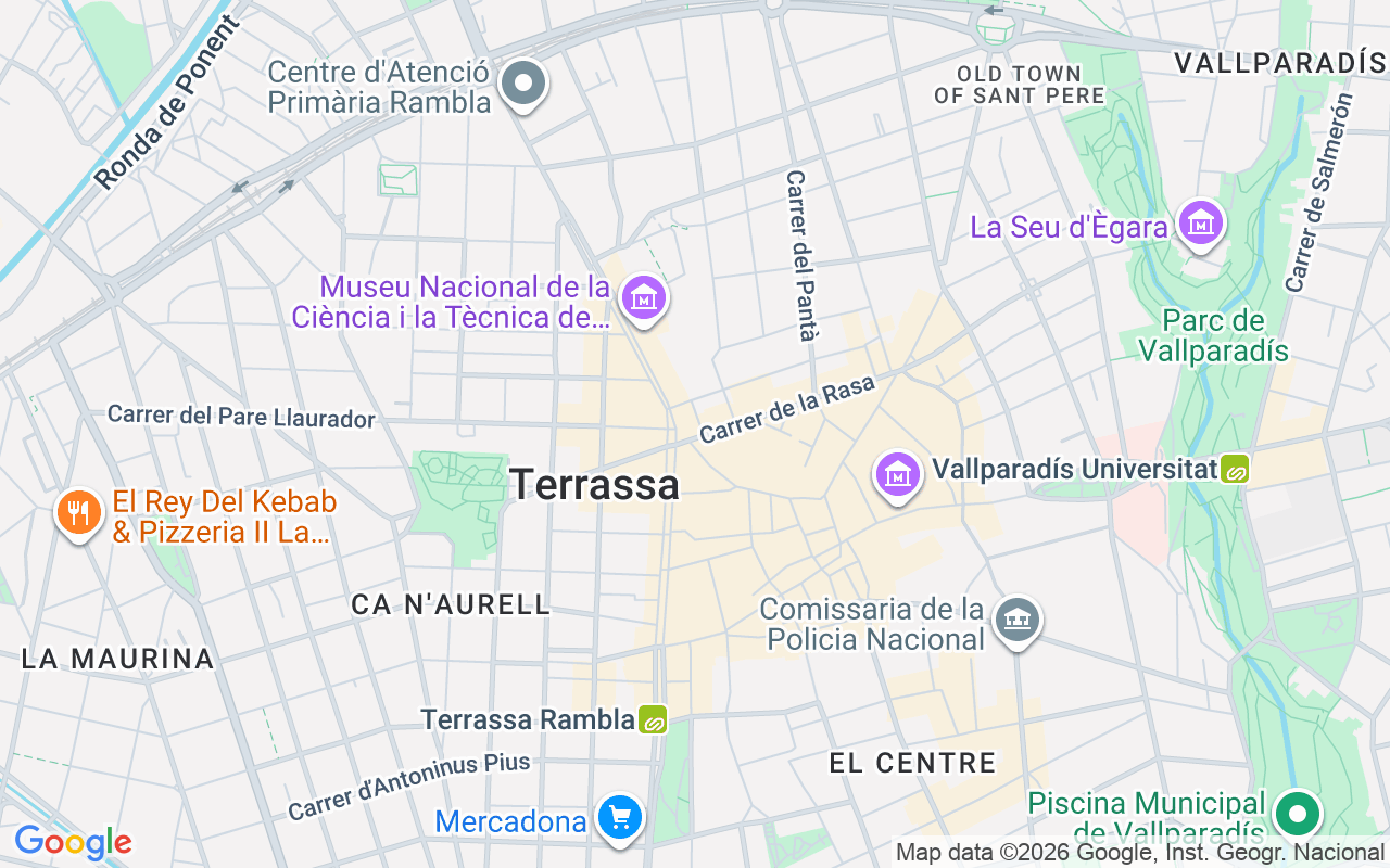 Gaes centro - Centro auditivo GAES Terrassa La Rasa, Carrer De La Rasa 114-116, Terrassa 08221 (Barcelona)