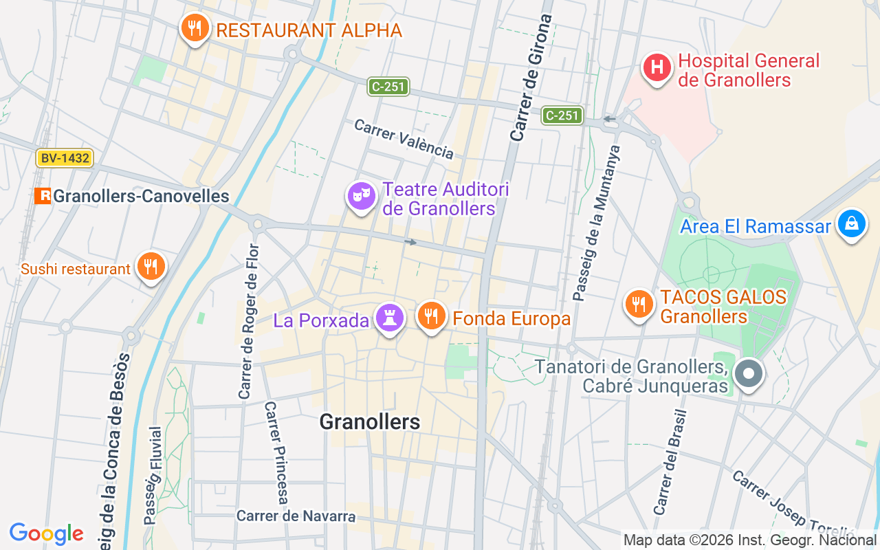 Gaes centro - Centro auditivo GAES Granollers, Plaça De Lluís Perpinyà 16, Granollers 08400 (Barcelona)