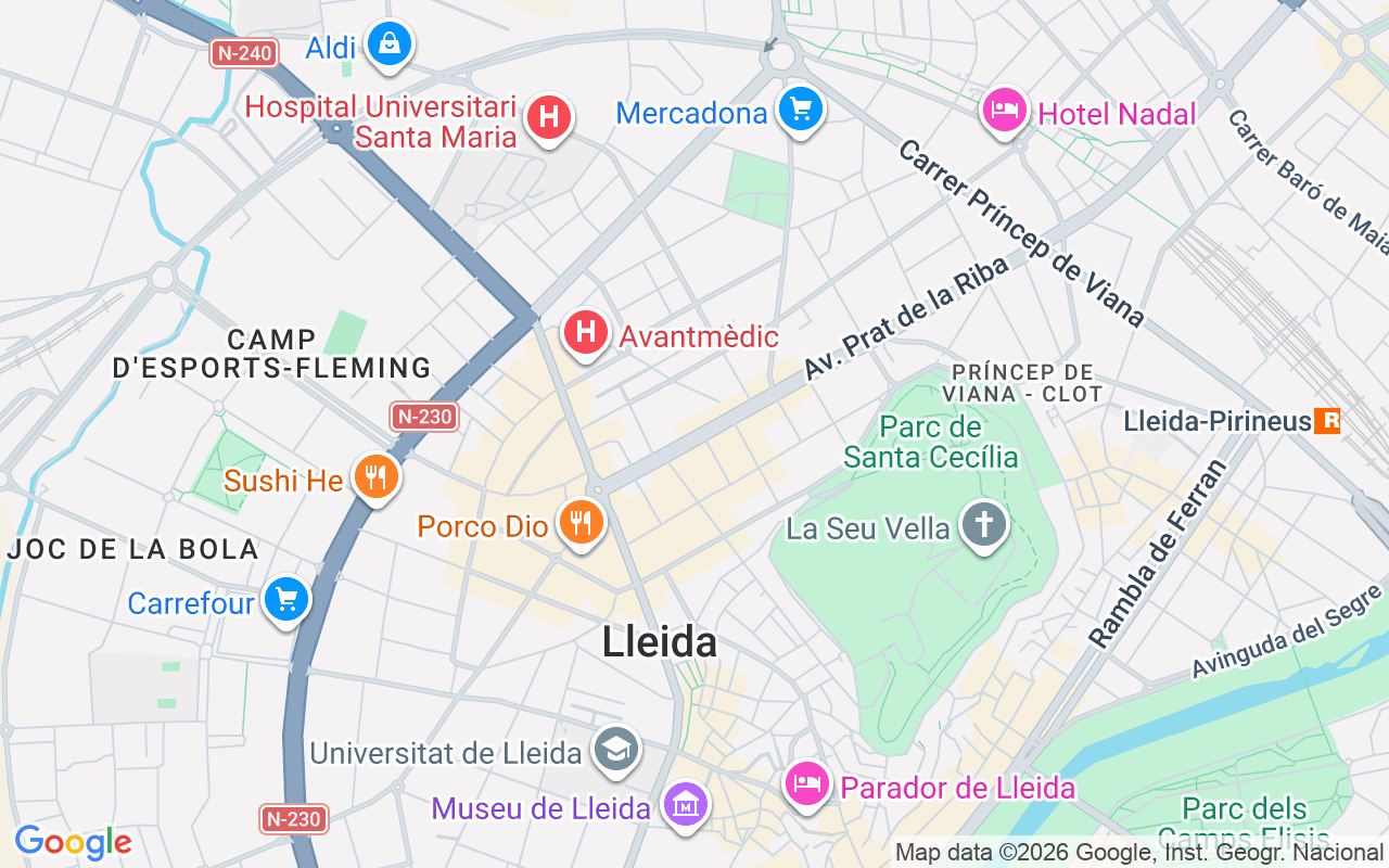 Gaes centro - Centro auditivo GAES Lleida Prat de la Riba, Avda Prat De La Riba 19, Lleida 25006 (Lleida)