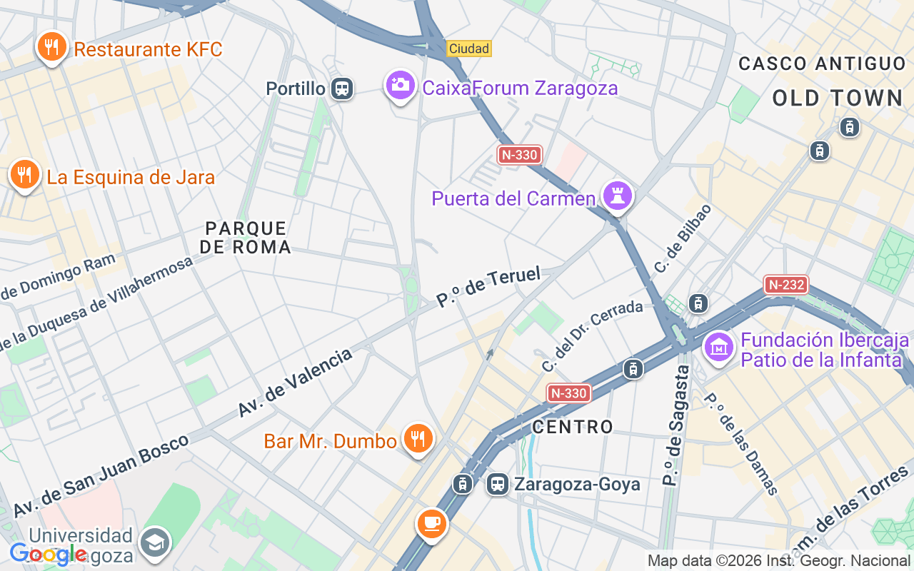 Gaes centro - GAES Zaragoza Teruel, P.º Teruel 36, Zaragoza 50004 (Zaragoza)