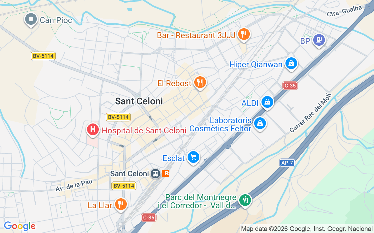 Gaes centro - Centro auditivo GAES Sant Celoni, Crta Vella 98, Sant Celoni 08470 (Barcelona)