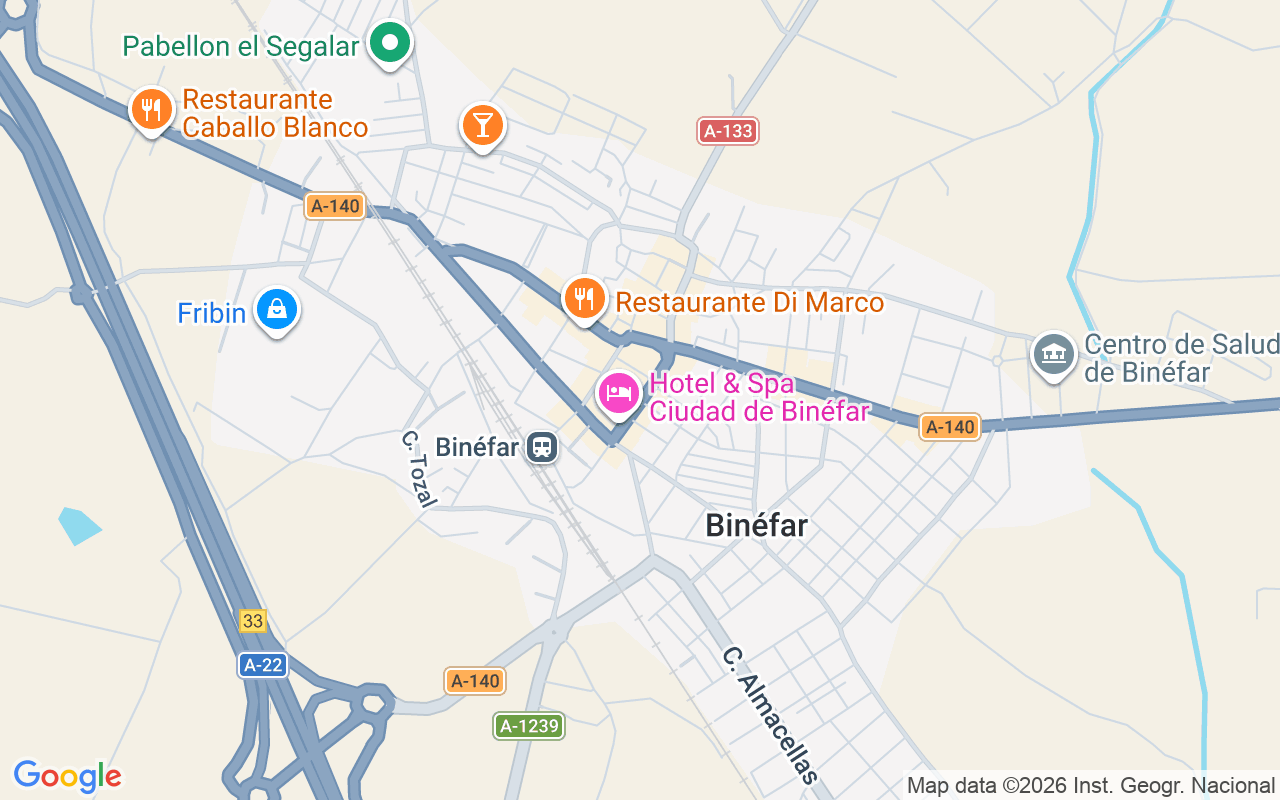 Gaes centro - GAES Binéfar, C Huesca, 1, Binéfar 22500 (Huesca)