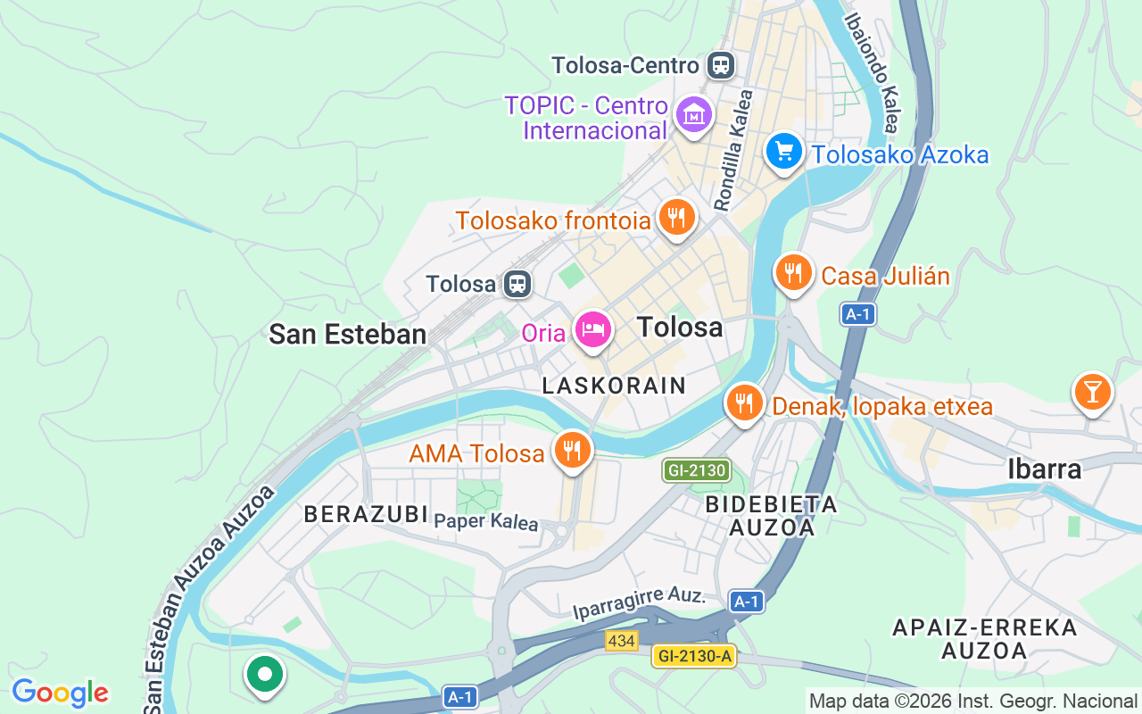 Gaes centro - GAES Tolosa, Paseo San frantzisko 26, Tolosa 20400 (Guipúzcoa)
