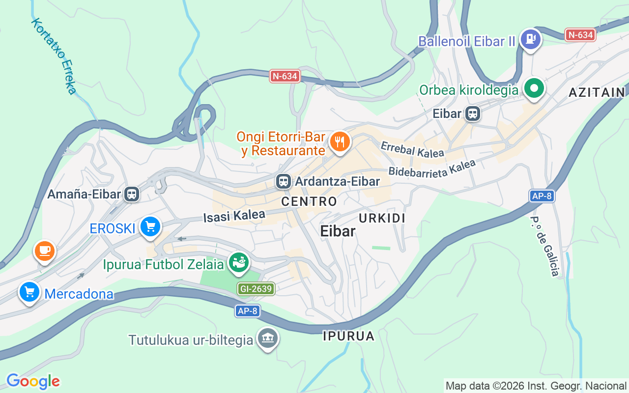 Gaes centro - GAES Eibar, Calle Fermín Calbetón 3, Eibar 20600 (Guipúzcoa)